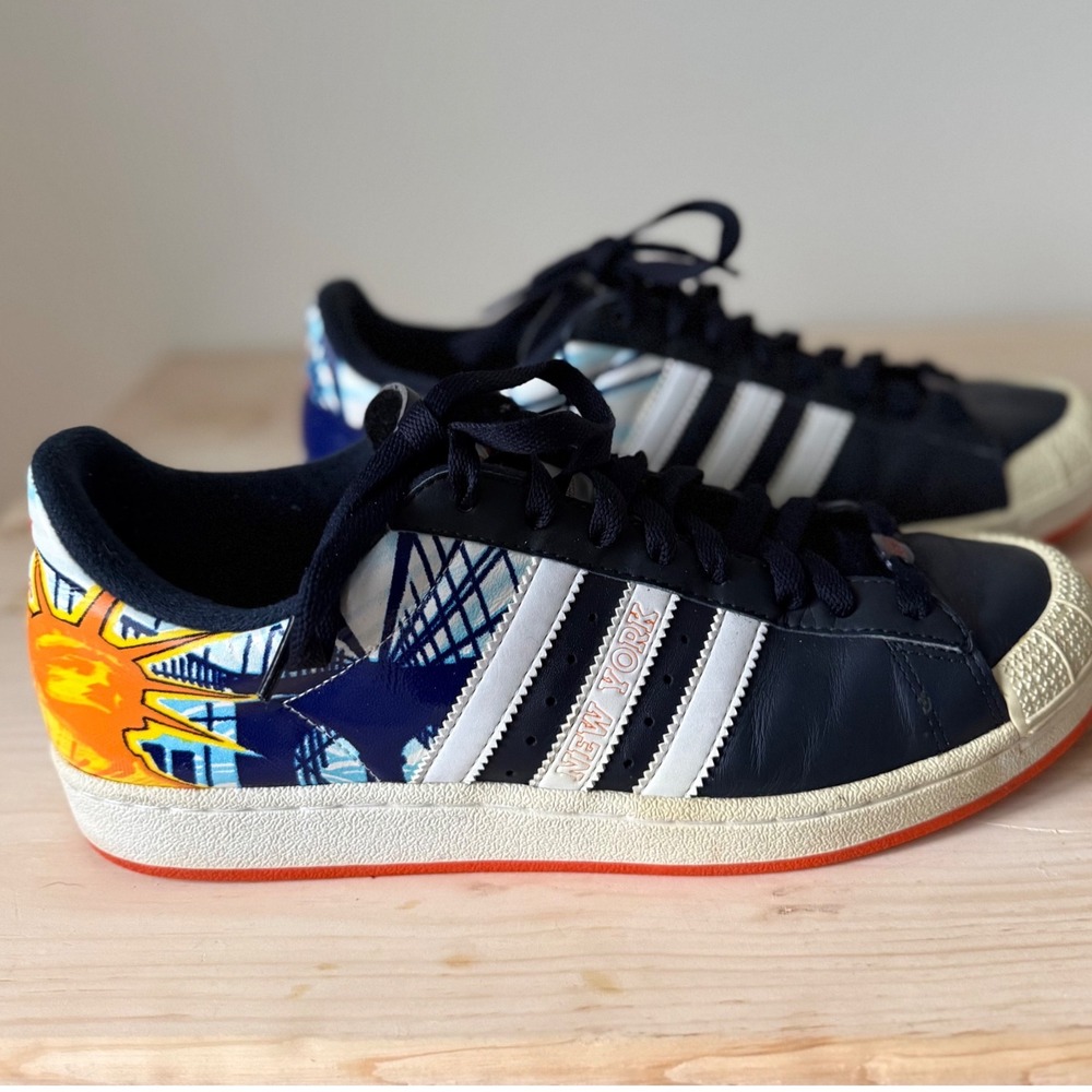 Vintage 2006‎ Adidas Superstar NYC New York City Edition Men's 10.5